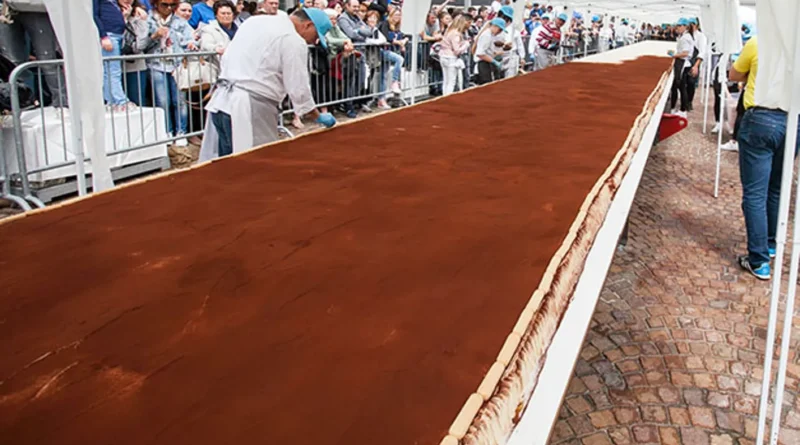 التيراميسو الأطول في العالم… رقم قياسي جديد يُسجَّل في لندن