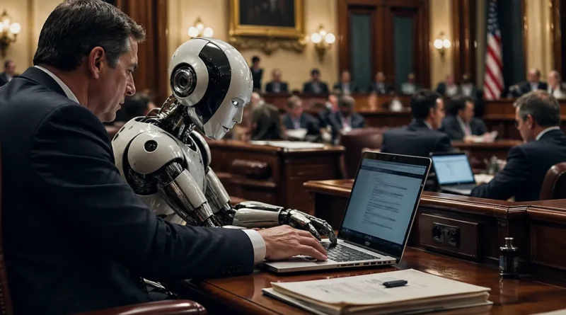 الذكاء الاصطناعي يدخل قلب صناعة القوانين الأميركية
