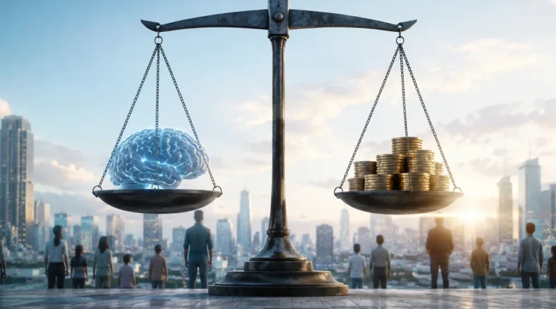 العائد المجتمعي من أرباح الذكاء الاصطناعي.. نقاش جديد حول ثروة التقنية