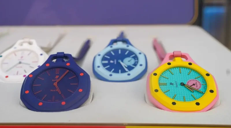 ليست ذكية ولا رقمية.. ساعة Royal Pop من Swatch تعيد عقارب الزمن إلى الوراء وتشعل هوس الشراء
                         , ساعات Swatch الجديدة تتحول إلى ظاهرة عالمية… طوابير ومخيمات وإلغاء مفاجئ (فيديو)
