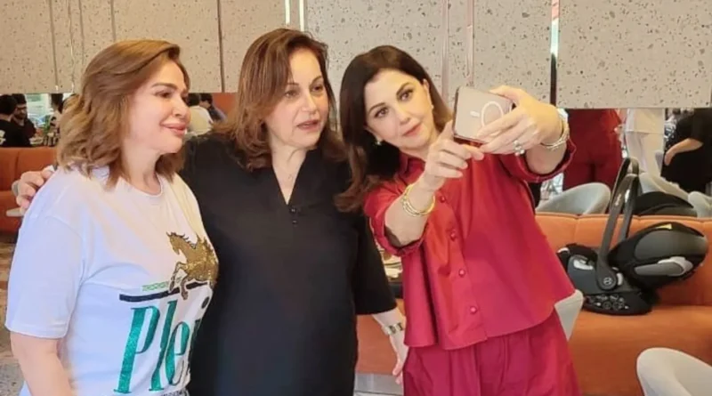أجواء عائلية في بيروت… إلهام شاهين توثّق لقاءها مع ماجدة الرومي