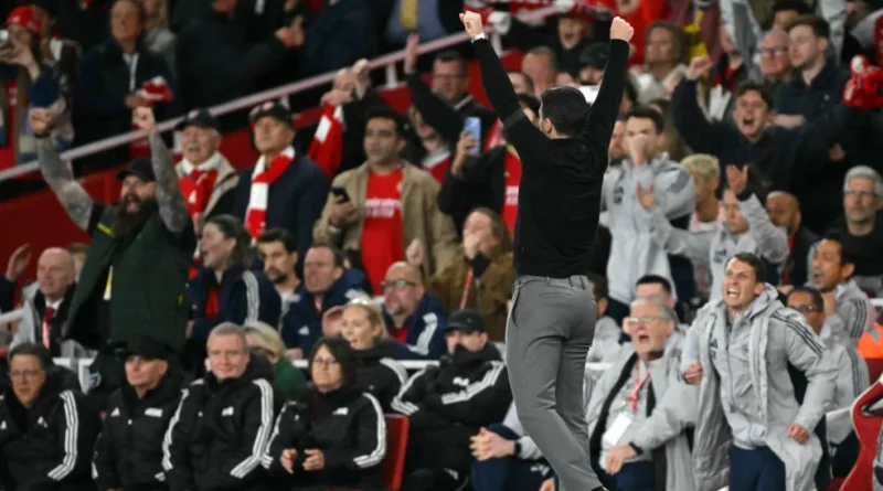 ترتيب الدوري الإنكليزي بعد فوز أرسنال على بيرنلي في المرحلة ما قبل الأخيرة