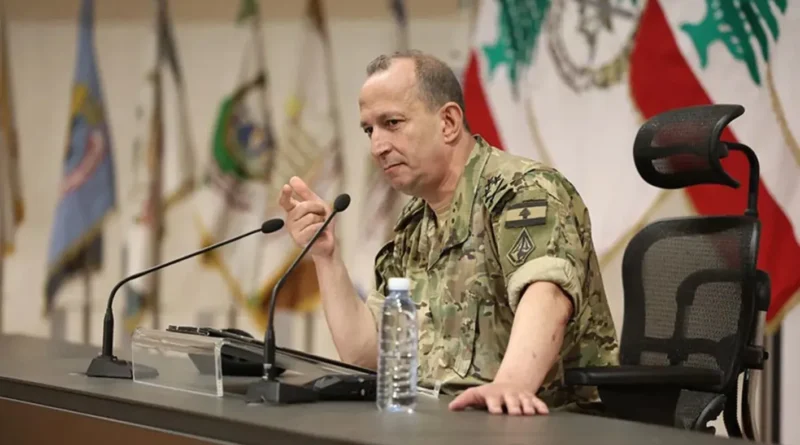 العماد هيكل: الجيش اللبناني يبذل أقصى قدرته للتخفيف من آثار العدوان الإسرائيلي وسيكون السدّ المنيع في وجه زعزعة السلم الأهلي