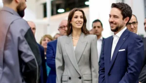 الأميرة رجوة تلفت الأنظار في ألمانيا ببدلة رسمية ذكّرتنا بأسلوب الملكة رانيا (صور وفيديو)