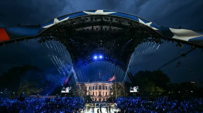 يوم تاريخي في البيت الأبيض… انطلاق UFC Freedom 250 بحضور ترامب (فيديو وصور)