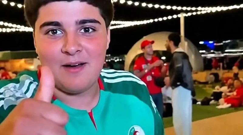 الولد الجزائري وسيم يتعرض للضرب بسبب مباراة المغرب… تفاصيل ما حصل (فيديو)