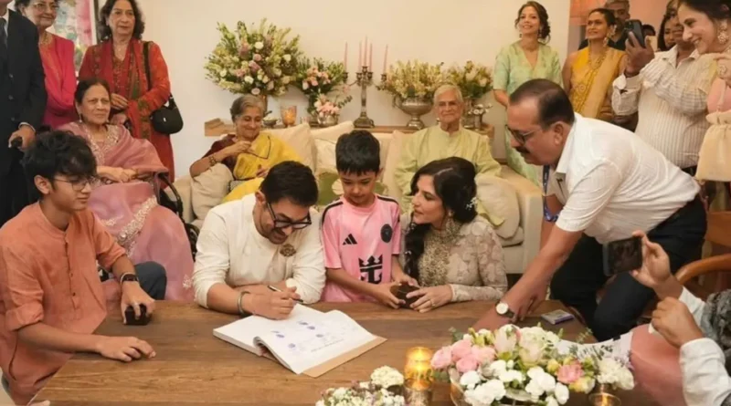 عامر خان يعلن زواجه الثّالث من غوري سبرات بعد قصّة حب طويلة (صور)