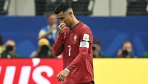 دموع رونالدو بعد نهاية حلم كأس العالم 2026… هل أعلن اعتزاله؟ (فيديو)