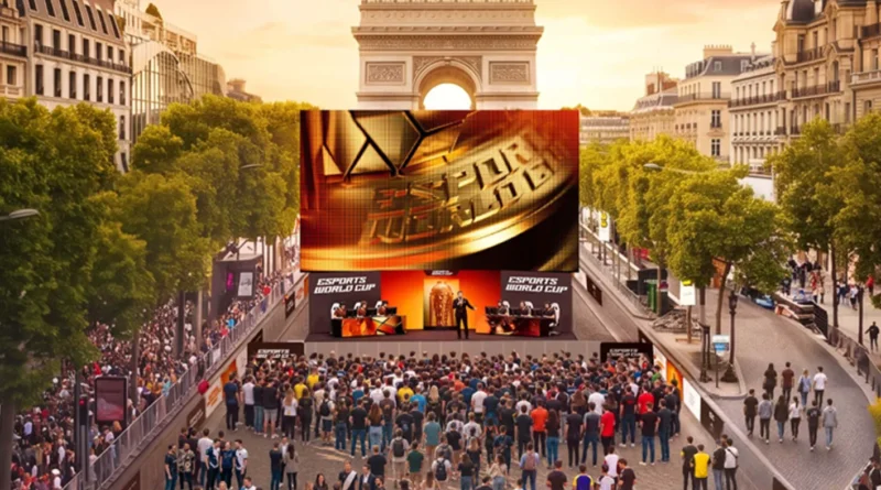 “الشانزليزيه” يحتضن احتفالية كأس العالم للرياضات الإلكترونية 2026
