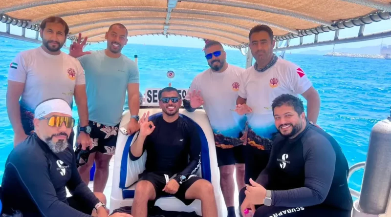 غواصون إماراتيون يحيون الشعاب المرجانية في الفجيرة