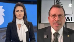 المذيعة الرقمية لـ”النهار”  نور تحاور وزير الذكاء الاصطناعي اللبناني