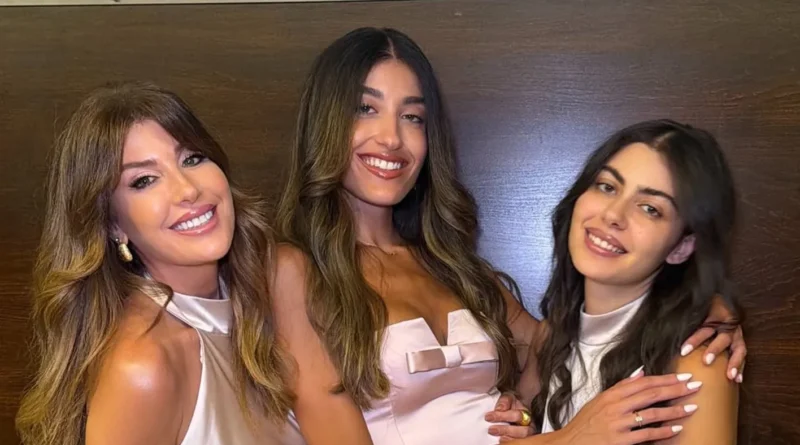 ريتا حرب تحتفل بخطوبة ابنتها ميشيل… وكاريس بشار تشاركها الفرحة (فيديو)