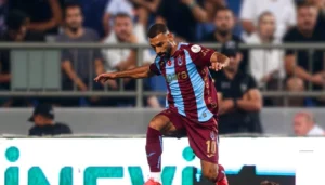 ماذا قدم محمد صلاح مع طرابزون سبور في ذهاب ملحق الدوري الأوروبي؟