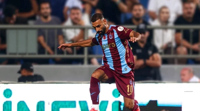 ماذا قدم محمد صلاح مع طرابزون سبور في ذهاب ملحق الدوري الأوروبي؟