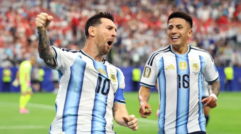 من شباك مصر بدأ الوداع… شاهد آخر هدف لميسي مع منتخب الأرجنتين