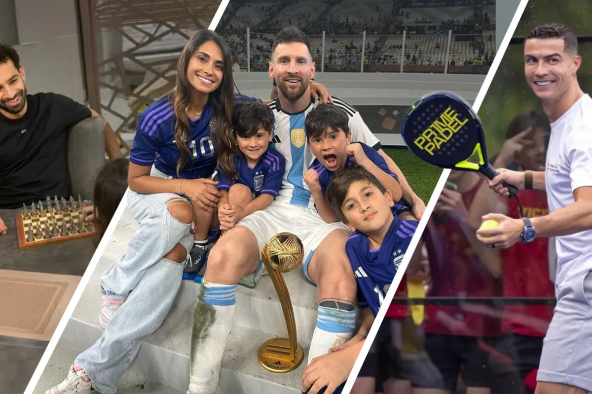 رونالدو وميسي وصلاح… ماذا يفعل النجوم بعيداً عن الملاعب؟