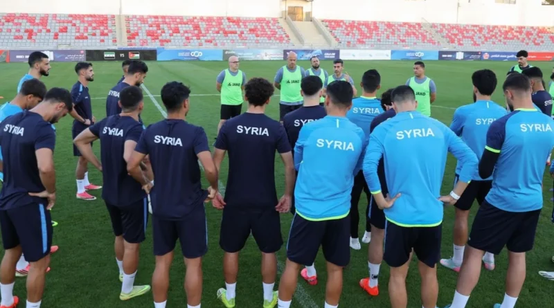 بث مباشر لمباراة سوريا ضد الأردن الودية