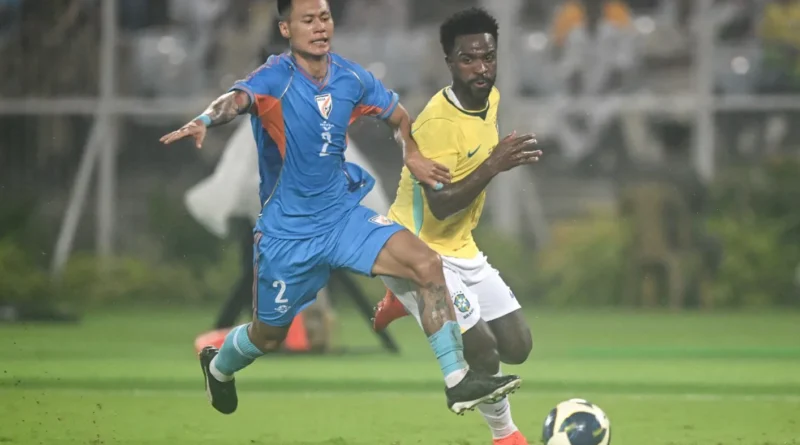 بث مباشر للمباراة الودية بين البرازيل والهند