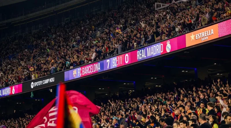 فضيحة… برشلونة يكتسح ريال مدريد في “كلاسيكو” السيدات