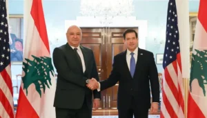 اتّصال مرتقب بين عون وروبيو للبحث في موضوع متفجرات “حزب الله”
                         , 
                   عن شحنات الـC-4 والسلاح و”المقاومة”… تشريكات “حزب الله” تتجاوز حسابات لبنان؟
