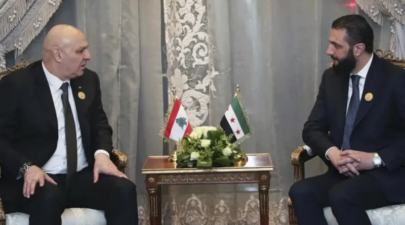تفعيل العلاقات بين لبنان وسوريا… قمة بين عون والشرع؟