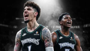 مينيسوتا تمبروولفز يراهن على ثنائية أنتوني إدواردز ولاميلو بول في NBA