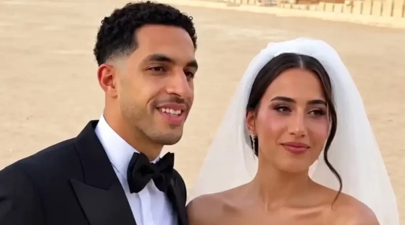 منى زكي وأحمد حلمي في زفاف مصطفى شوبير… أبرز اللقطات من الحفل