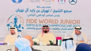 150 لاعباً ولاعبة من 40 دولة في مونديال الشطرنج بالعين